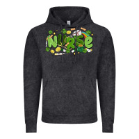 Vintage Black st.patrick's day nurse Vintage Hoodie - MaliasSmallBusiness