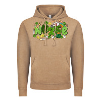 Vintage Coffee st.patrick's day nurse Vintage Hoodie - MaliasSmallBusiness