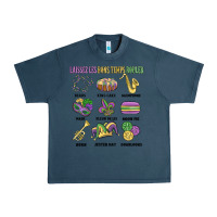 Midnight Navy laissez les bons temps rouler Urban Heavy Tee - MaliasSmallBusiness