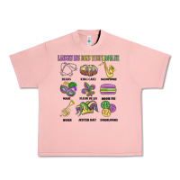 Salmon laissez les bons temps rouler Urban Heavy Tee - MaliasSmallBusiness