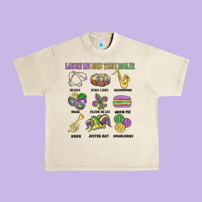 Laissez Les Bons Temps Rouler Urban Heavy Tee Designed By Maliassmallbusiness