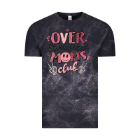 Cloud Black over stimulated moms club Vintage Tee - MaliasSmallBusiness