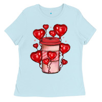 Baby Blue valentines day coffee Ladies Tee - JahusDesignShop