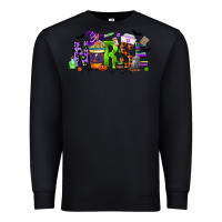 Black nurse coffee cup halloween Premium Sweatshirt - CowGirlArtShop