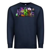 Navy nurse coffee cup halloween Premium Sweatshirt - CowGirlArtShop