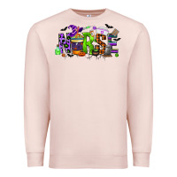 Pale Pink nurse coffee cup halloween Premium Sweatshirt - CowGirlArtShop