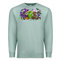 Seafoam nurse coffee cup halloween Premium Sweatshirt - CowGirlArtShop