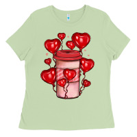 Matcha valentines day coffee Ladies Tee - JahusDesignShop