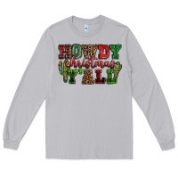 Moon Dust Howdy Christmas y'all Long Sleeve Tee - NancyCooperArtShop