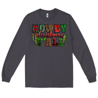 Smoke Howdy Christmas y'all Long Sleeve Tee - NancyCooperArtShop