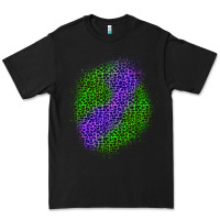 Black halloween leopard patch 3 Premium Tee - BundleAndBundleShop