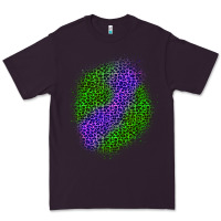 Plum halloween leopard patch 3 Premium Tee - BundleAndBundleShop