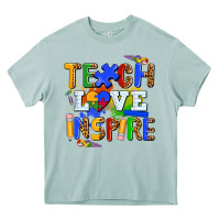 Arona teach love inspire Heavy Core Tee - AdoDesignShop