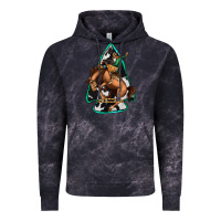 Cloud Black bucking bronco arrowhead Vintage Hoodie - Jasminsmagicworld