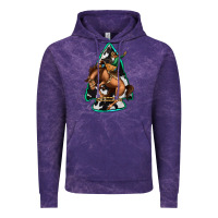 Cloud Purple bucking bronco arrowhead Vintage Hoodie - Jasminsmagicworld