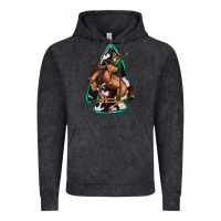 Vintage Black bucking bronco arrowhead Vintage Hoodie - Jasminsmagicworld