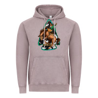 Vintage Zinc bucking bronco arrowhead Vintage Hoodie - Jasminsmagicworld