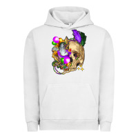 Pigment Lunar Rock mardi gras skull Urban Hoodie - FaDigitalArtStudio