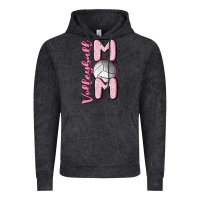 Vintage Black volleyball mom Vintage Hoodie - MaliasSmallBusiness