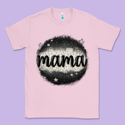 Leopard Mama Classic Tee Designed By Maliassmallbusiness