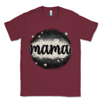 Burgundy leopard mama Classic Tee - MaliasSmallBusiness