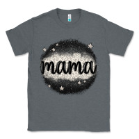 Charcoal Heather leopard mama Classic Tee - MaliasSmallBusiness