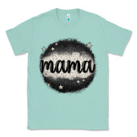 Seafoam leopard mama Classic Tee - MaliasSmallBusiness