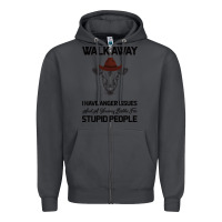 Smoke trusting people turned me into the heifer i am tod  black Zipper Hoodie - Bettercallsaul