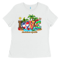 White love dominican republic Ladies Tee - AdoDesignShop