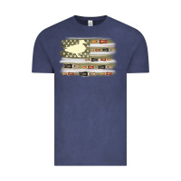 Vintage Denim duck hunter flag Vintage Tee - MaliasSmallBusiness