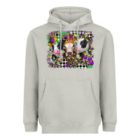 Moon Dust mardi gras heifers Heavyweight Hoodie - CowGirlArtShop