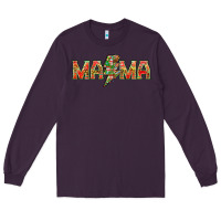 Plum Mama Christmas lightning bolt Long Sleeve Tee - NancyCooperArtShop