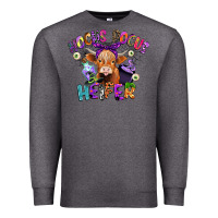 Charcoal Heather hocus pocus heifer Premium Sweatshirt - CowGirlArtShop