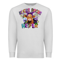 Dove Grey hocus pocus heifer Premium Sweatshirt - CowGirlArtShop