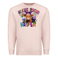 Pale Pink hocus pocus heifer Premium Sweatshirt - CowGirlArtShop