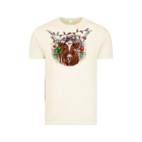 Vintage Arctic christmas  texas longhorn Vintage Tee - JahusDesignShop