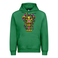 Emerald mardi gras crawfish Urban Hoodie - FaDigitalArtStudio