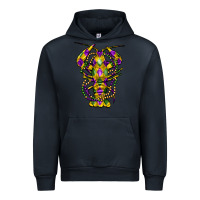 Navy mardi gras crawfish Urban Hoodie - FaDigitalArtStudio