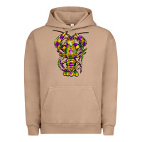Pigment Burro mardi gras crawfish Urban Hoodie - FaDigitalArtStudio