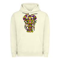 Pigment Pistachio mardi gras crawfish Urban Hoodie - FaDigitalArtStudio