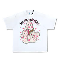 White boo jee valentine Urban Heavy Tee - MaliasSmallBusiness