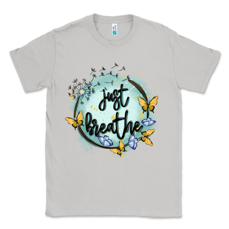 Just Breathe Classic Tee by MaliasSmallBusiness | Teevron