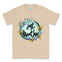 Mushroom just breathe Classic Tee - MaliasSmallBusiness