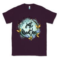 Plum just breathe Classic Tee - MaliasSmallBusiness