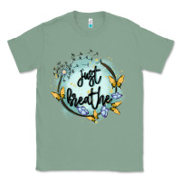 Sage just breathe Classic Tee - MaliasSmallBusiness