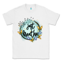 White just breathe Classic Tee - MaliasSmallBusiness