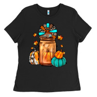 Black thanksgiving coffee Ladies Tee - JahusDesignShop