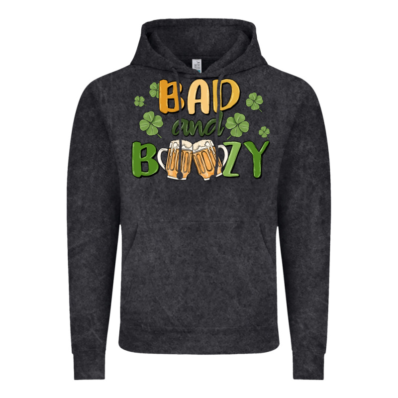 Bad And Boozy Vintage Hoodie by MaliasSmallBusiness | Teevron