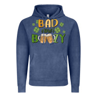 Vintage Denim bad and boozy Vintage Hoodie - MaliasSmallBusiness