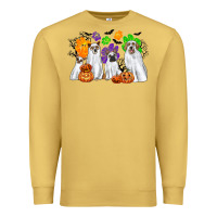 Antique Gold ghost dogs Premium Sweatshirt - CowGirlArtShop